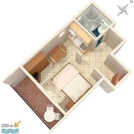 With Parking Space Stanici, Omis - 2818 Tice